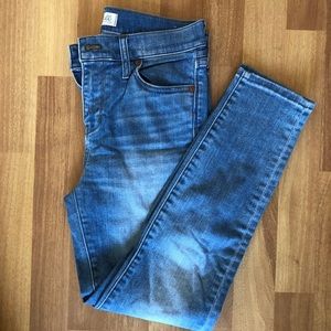 Madewell High Rise Cropped Jeans, 26
